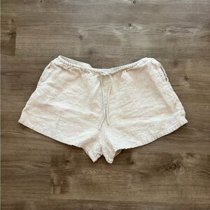 NWOT Reformation Zoey Linen Shorts